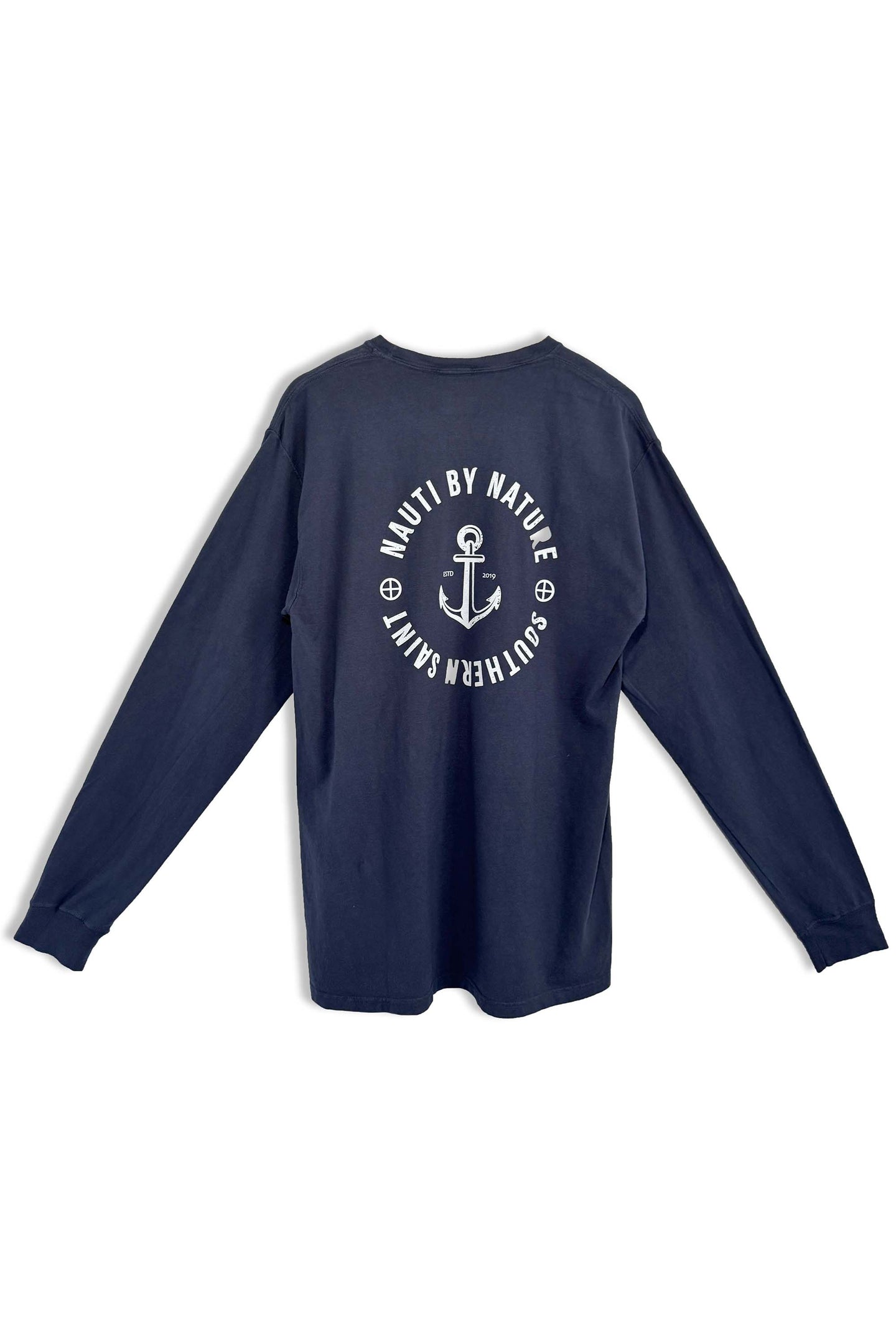 Nauti By Nature LS Tee | Nauti Navy